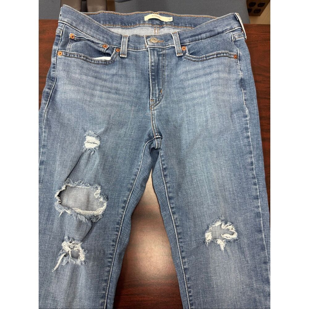 Levi’s Boyfriend Denim Jeans Size 30 - Picture 2 of 7